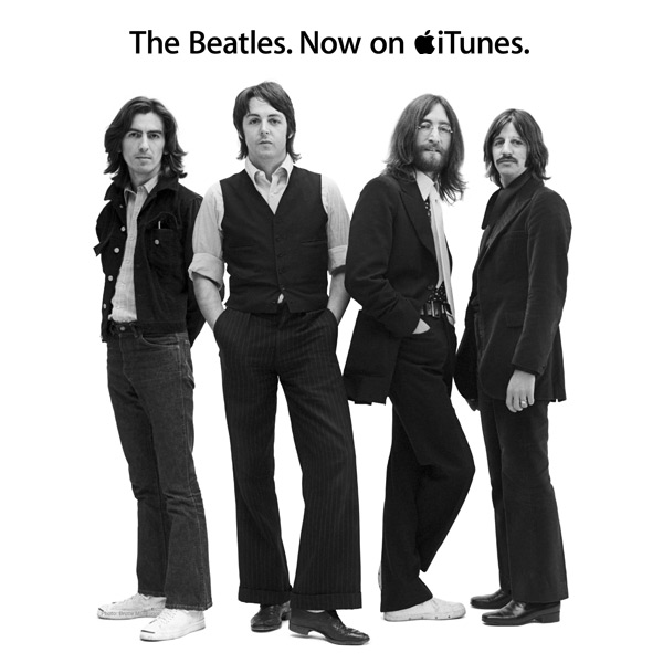 Через Apple iTunes было продано 5 млн. песен Beatles и 1 млн. альбомов