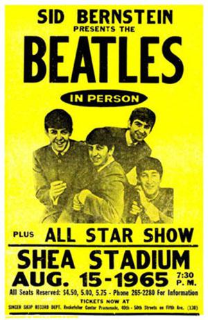 46 лет со дня выступления Битлз на стадионе Shea (Нью-Йорк, США)