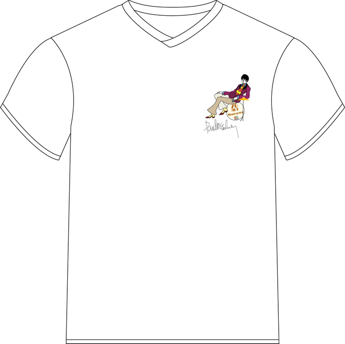 Фестиваль музыки Битлз «Свободные как птицы» предлагает футболки посвящённые 70-летию Пола Маккартни