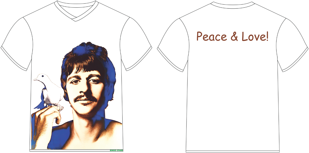 Футболка «Ringo Starr. Ричард Аведон» 02